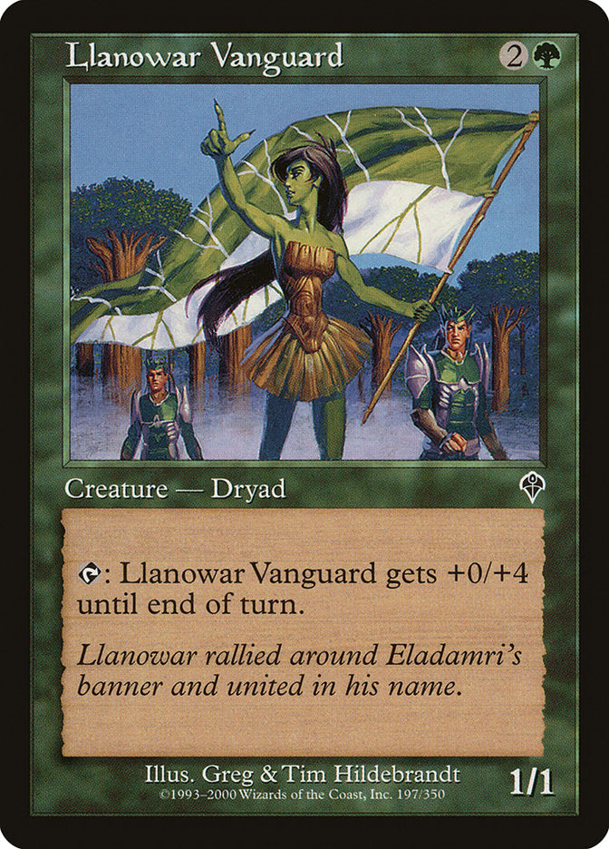 Llanowar Vanguard [Invasion] | A1Comics