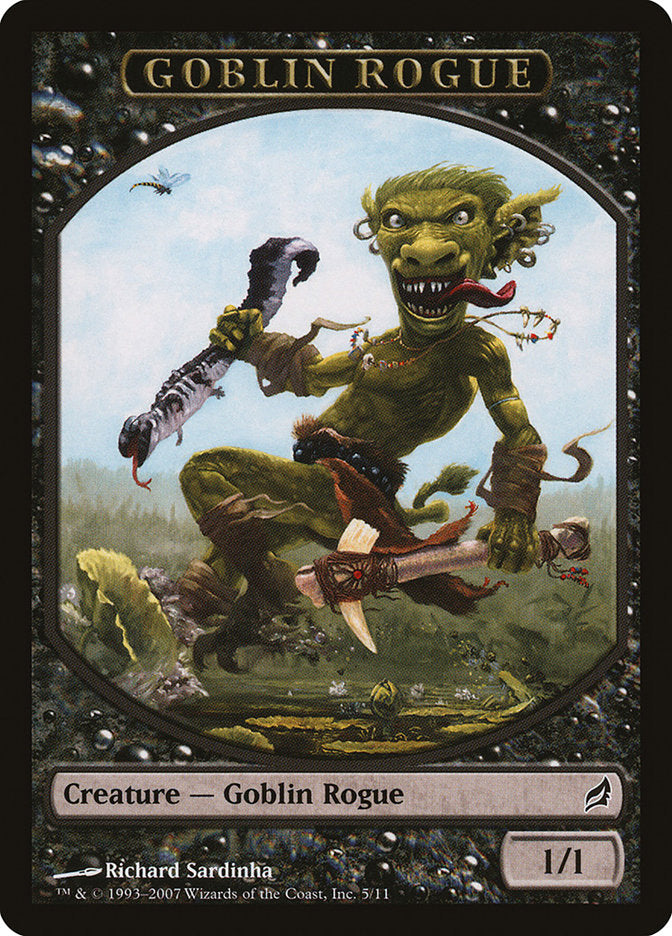 Goblin Rogue Token [Lorwyn Tokens] | A1Comics