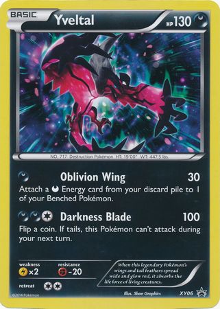 Yveltal (XY06) (Jumbo Card) [XY: Black Star Promos] | A1Comics