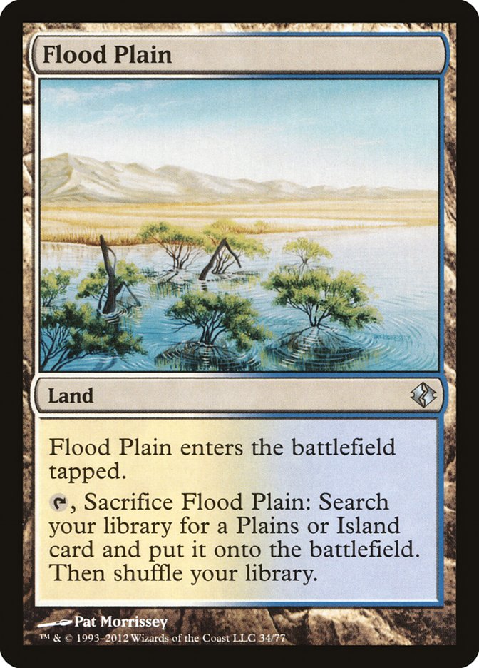 Flood Plain [Duel Decks: Venser vs. Koth] | A1Comics