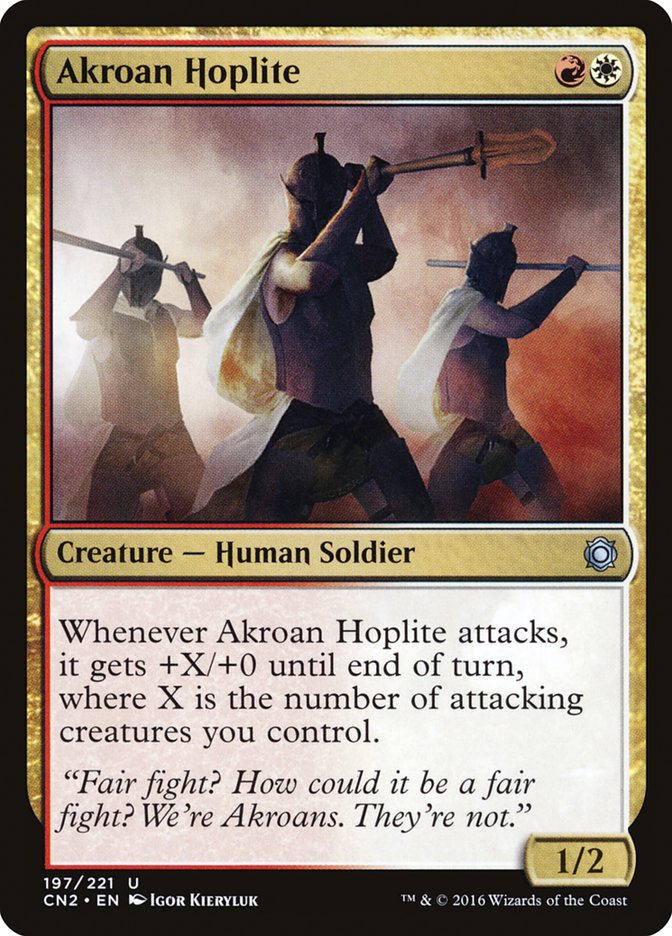 Akroan Hoplite [Conspiracy: Take the Crown] | A1Comics