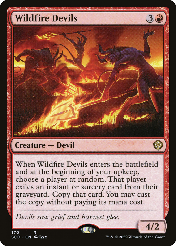 Wildfire Devils [Starter Commander Decks] | A1Comics