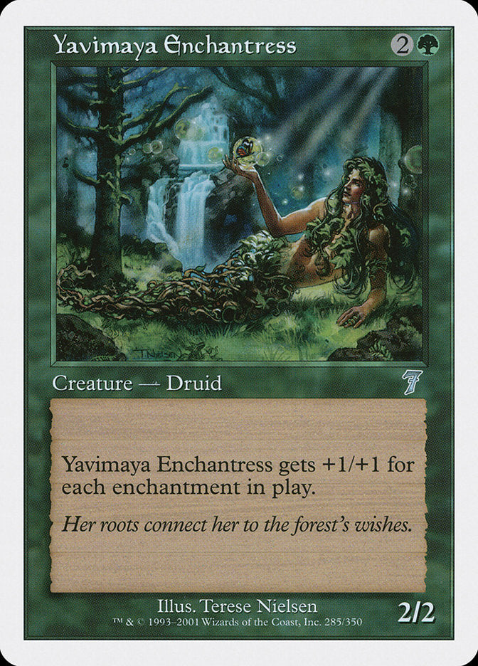 Yavimaya Enchantress [Seventh Edition] | A1Comics