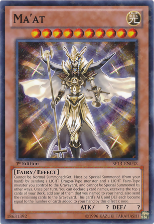 Ma'at [SP14-EN042] Starfoil Rare | A1Comics