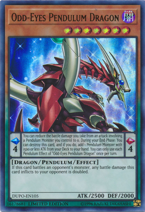 Odd-Eyes Pendulum Dragon [DUPO-EN105] Ultra Rare | A1Comics