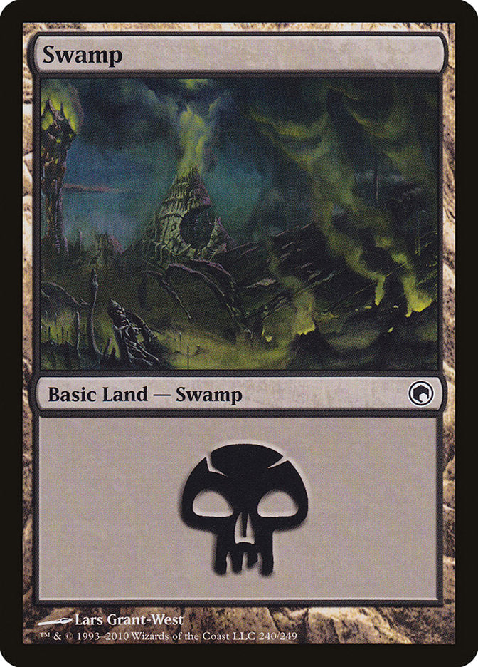 Swamp (240) [Scars of Mirrodin] | A1Comics