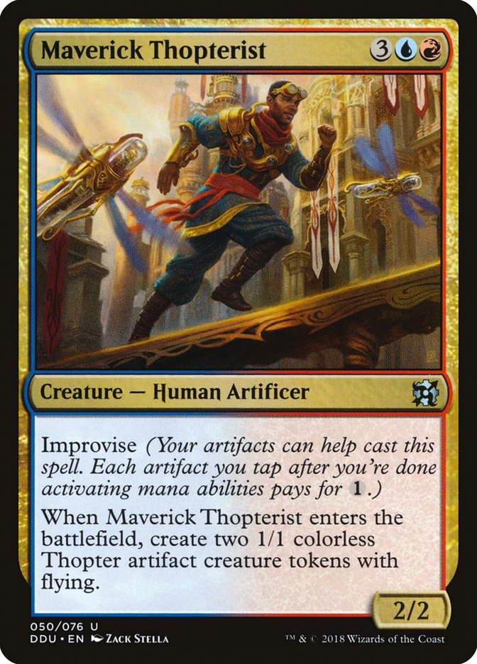 Maverick Thopterist [Duel Decks: Elves vs. Inventors] | A1Comics