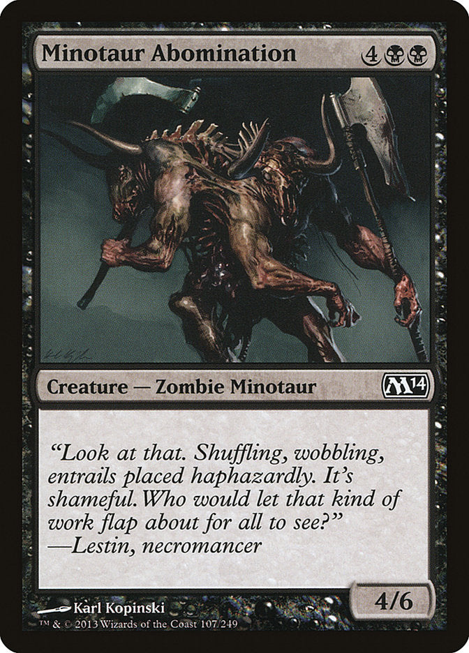 Minotaur Abomination [Magic 2014] | A1Comics