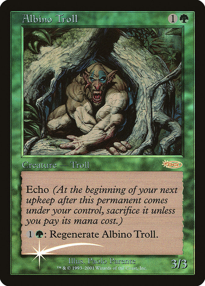 Albino Troll [Friday Night Magic 2002] | A1Comics