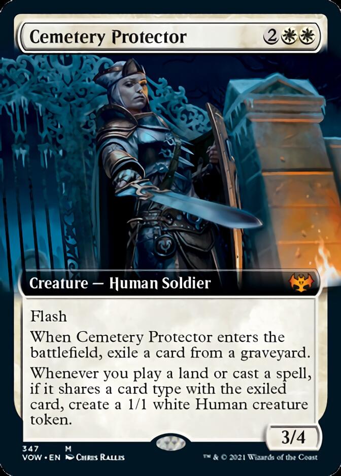 Cemetery Protector (Extended Art) [Innistrad: Crimson Vow] | A1Comics