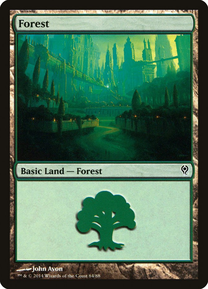 Forest (84) [Duel Decks: Jace vs. Vraska] | A1Comics