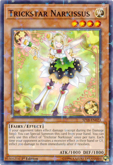 Trickstar Narkissus [SP18-EN023] Starfoil Rare | A1Comics