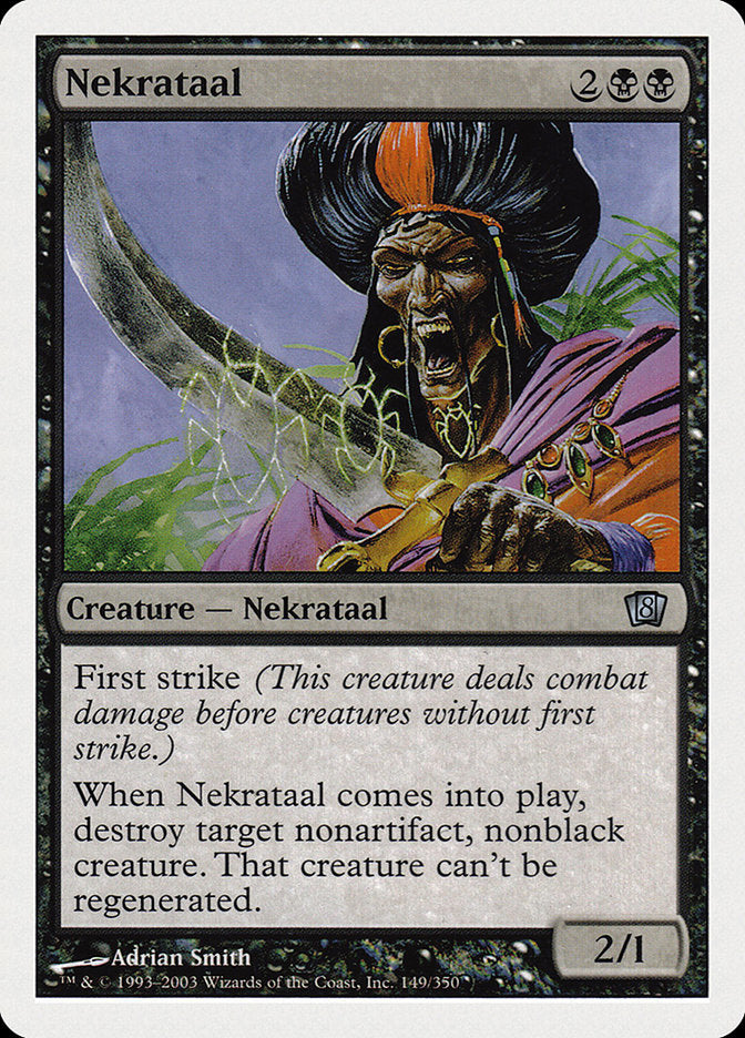 Nekrataal (8th Edition) [Oversize Cards] | A1Comics