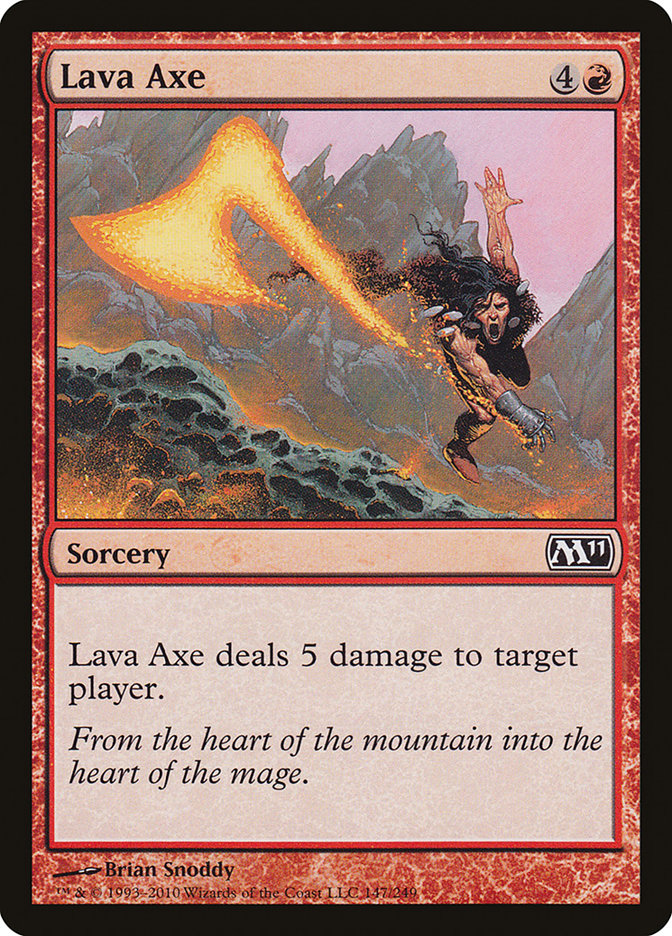 Lava Axe [Magic 2011] | A1Comics