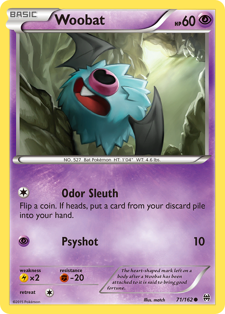 Woobat (71/162) [XY: BREAKthrough] | A1Comics