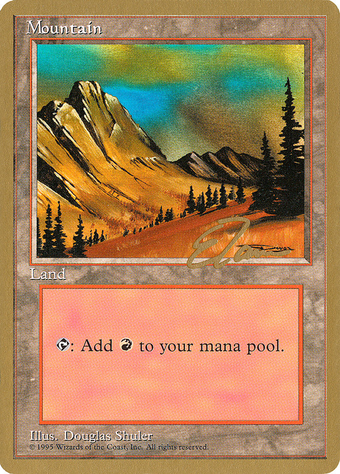 Mountain (et375) (Eric Tam) [Pro Tour Collector Set] | A1Comics