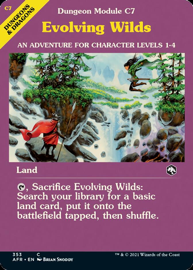 Evolving Wilds (Dungeon Module) [Dungeons & Dragons: Adventures in the Forgotten Realms] | A1Comics