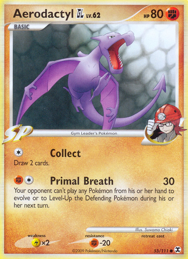 Aerodactyl GL (55/111) [Platinum: Rising Rivals] | A1Comics