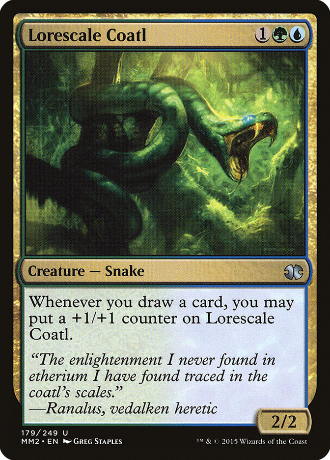 Lorescale Coatl [Modern Masters 2015] | A1Comics