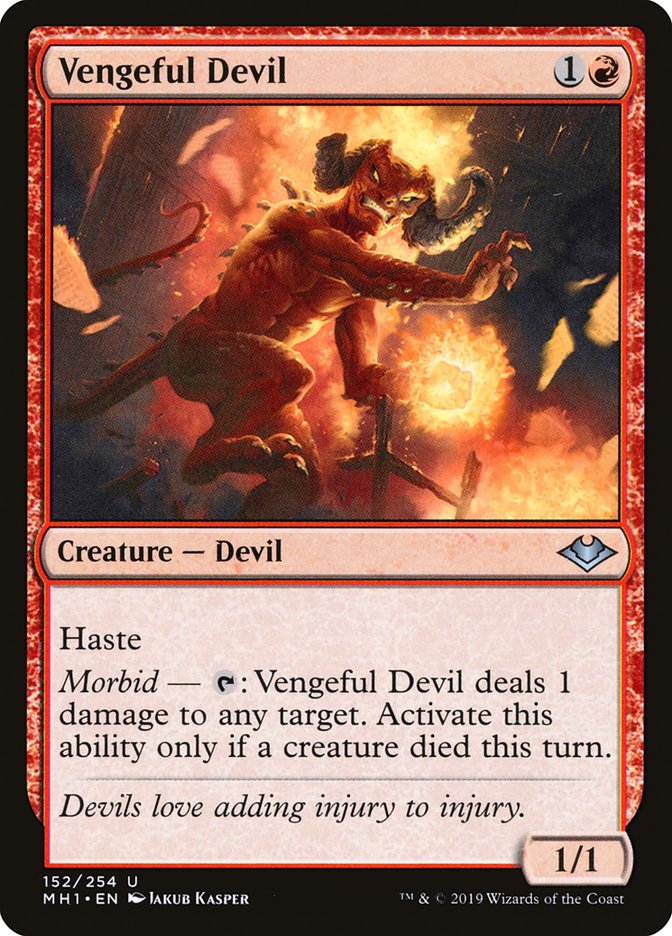 Vengeful Devil [Modern Horizons] | A1Comics