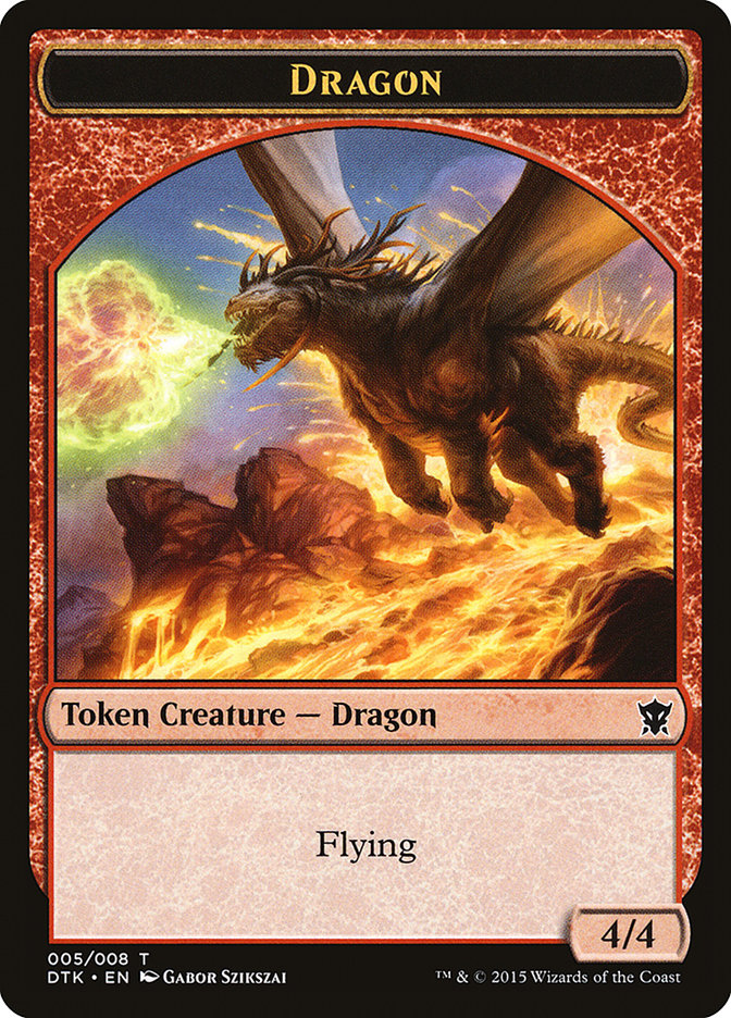 Dragon Token [Dragons of Tarkir Tokens] | A1Comics