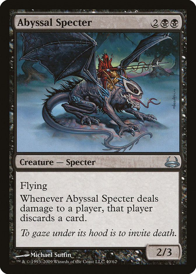 Abyssal Specter [Duel Decks: Divine vs. Demonic] | A1Comics