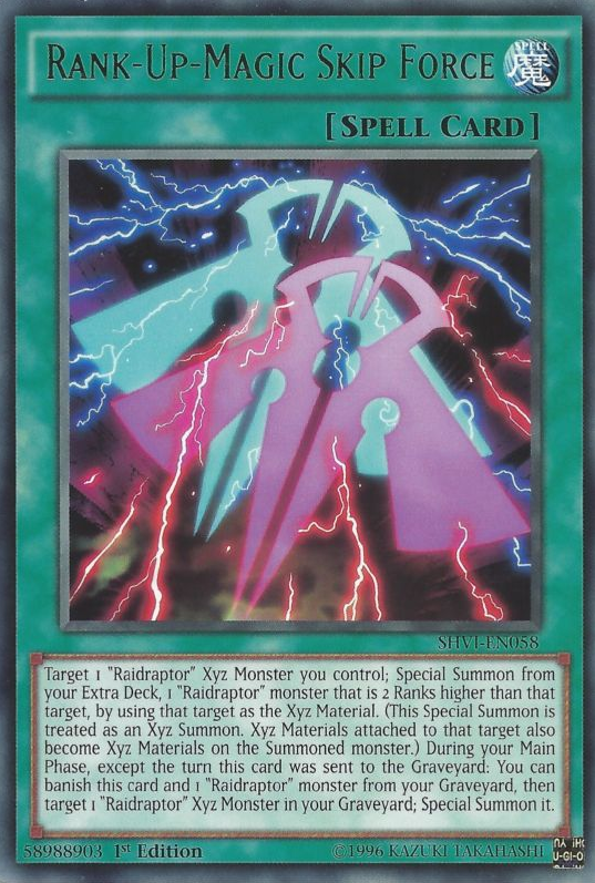 Rank-Up-Magic Skip Force [SHVI-EN058] Rare | A1Comics