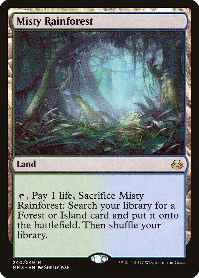 Misty Rainforest [Modern Masters 2017] | A1Comics