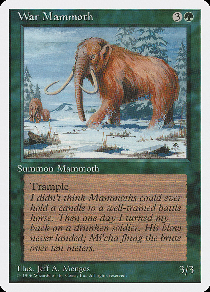 War Mammoth [Introductory Two-Player Set] | A1Comics