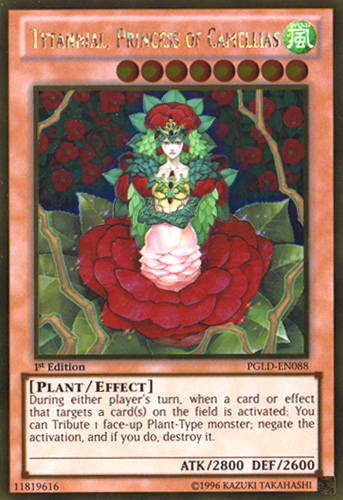 Tytannial, Princess of Camellias [PGLD-EN088] Gold Rare | A1Comics