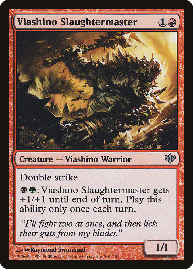 Viashino Slaughtermaster [Conflux] | A1Comics