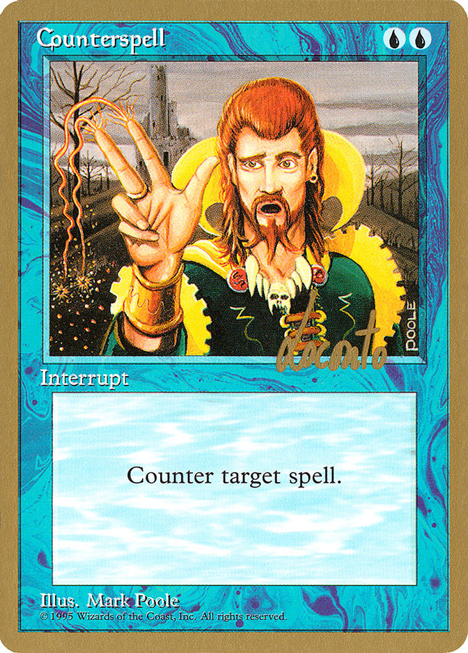 Counterspell (Michael Loconto) [Pro Tour Collector Set] | A1Comics