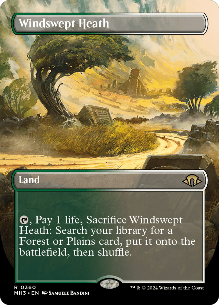 Windswept Heath (Borderless) [Modern Horizons 3] | A1Comics