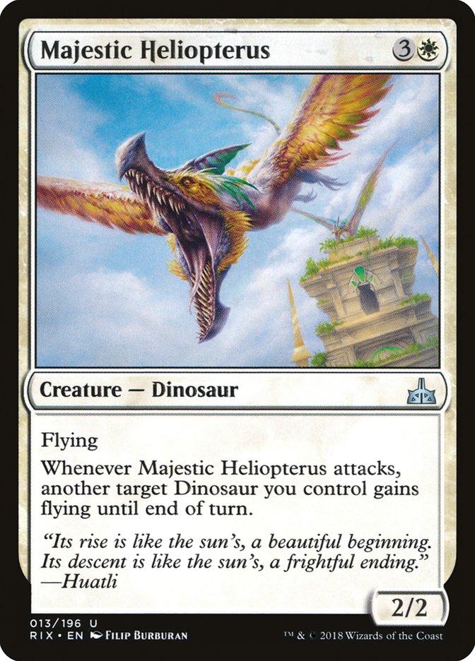 Majestic Heliopterus [Rivals of Ixalan] | A1Comics