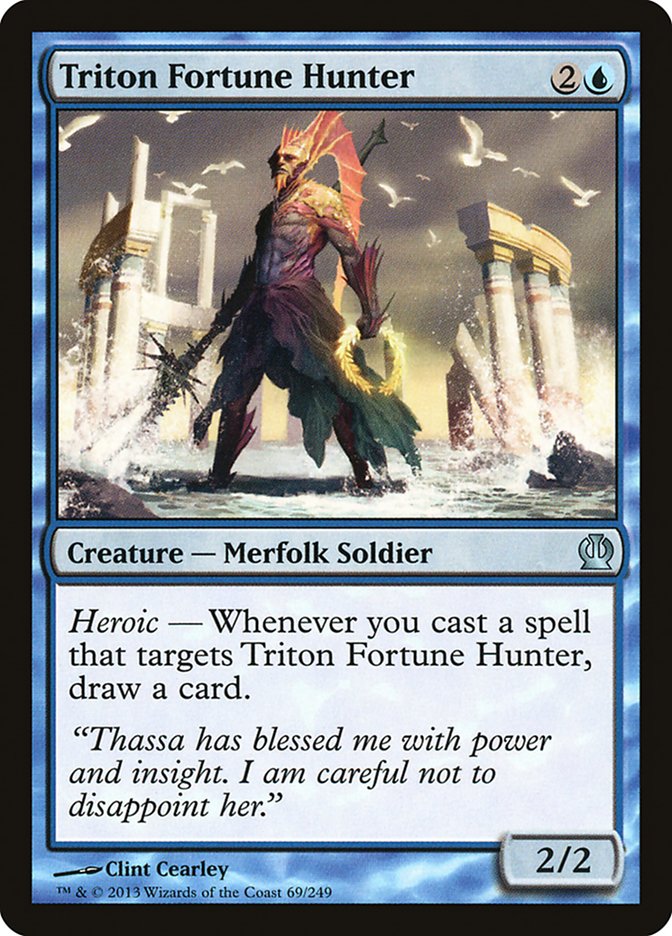 Triton Fortune Hunter [Theros] | A1Comics