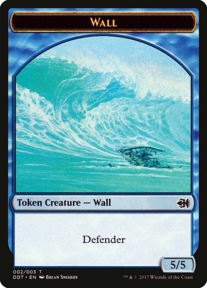 Wall Token [Duel Decks: Merfolk vs. Goblins Tokens] | A1Comics