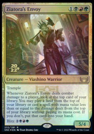 Ziatora's Envoy [Streets of New Capenna Prerelease Promos] | A1Comics