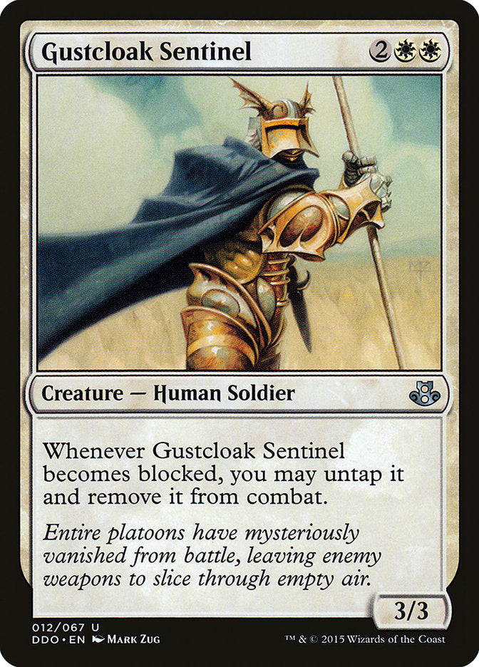 Gustcloak Sentinel [Duel Decks: Elspeth vs. Kiora] | A1Comics