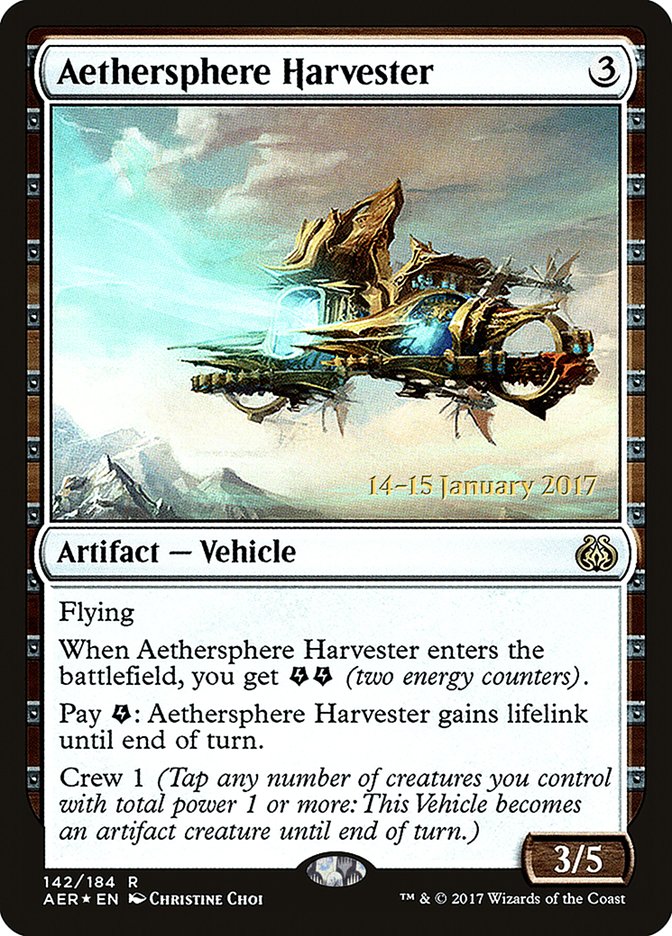 Aethersphere Harvester [Aether Revolt Prerelease Promos] | A1Comics