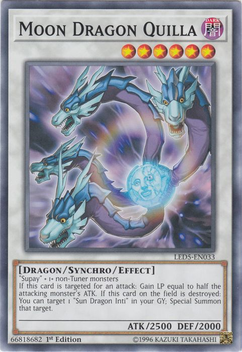 Moon Dragon Quilla [LED5-EN033] Common | A1Comics