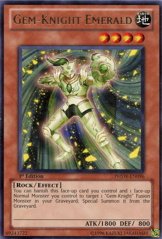 Gem-Knight Emerald [PHSW-EN096] Rare | A1Comics