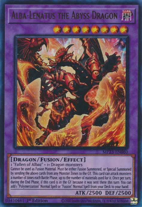 Alba-Lenatus the Abyss Dragon [MP23-EN080] Ultra Rare | A1Comics