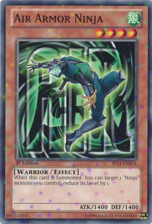 Air Armor Ninja [SP13-EN016] Starfoil Rare | A1Comics