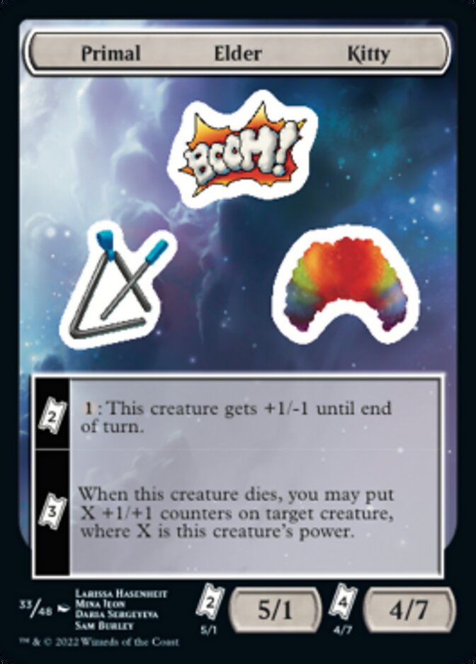 Primal Elder Kitty [Unfinity Stickers] | A1Comics