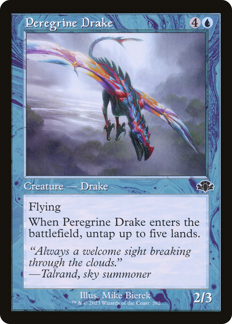 Peregrine Drake (Retro) [Dominaria Remastered] | A1Comics