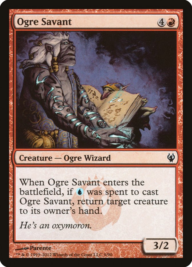 Ogre Savant [Duel Decks: Izzet vs. Golgari] | A1Comics