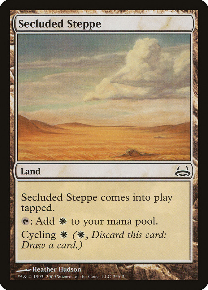 Secluded Steppe [Duel Decks: Divine vs. Demonic] | A1Comics