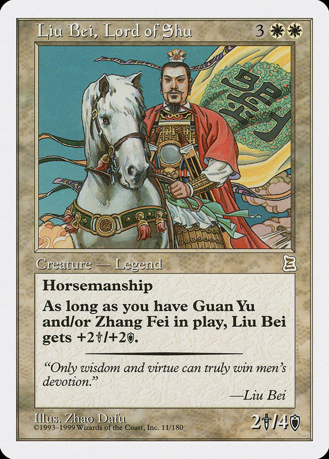 Liu Bei, Lord of Shu [Portal Three Kingdoms] | A1Comics