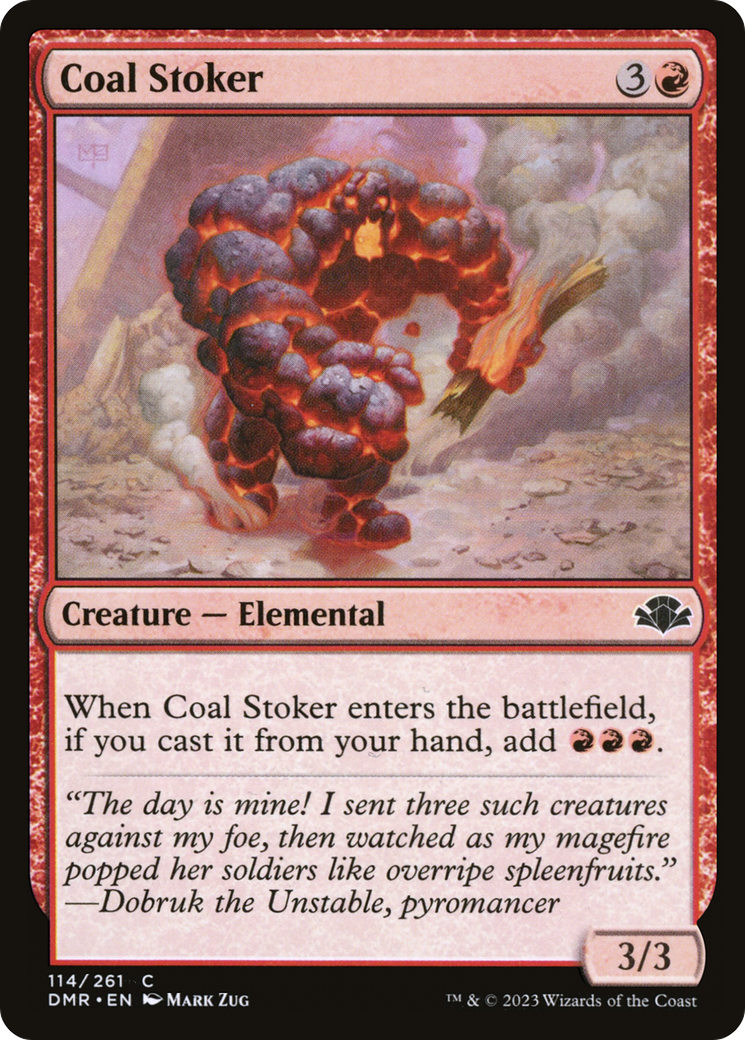 Coal Stoker [Dominaria Remastered] | A1Comics