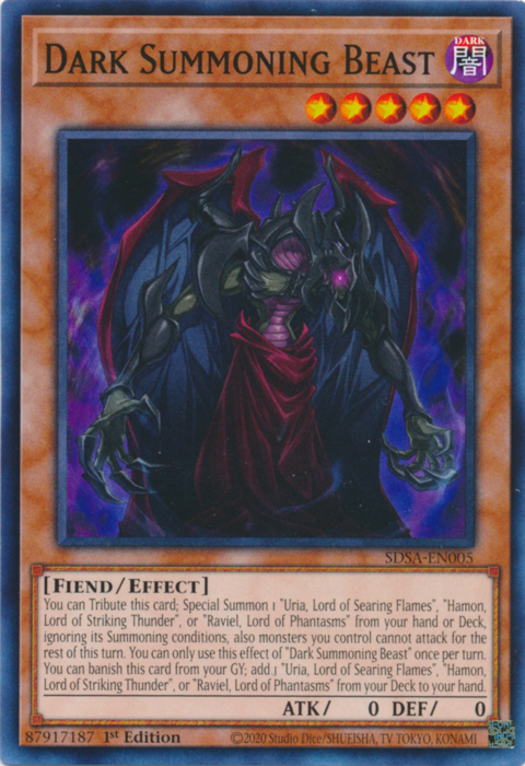 Dark Summoning Beast [SDSA-EN005] Common | A1Comics